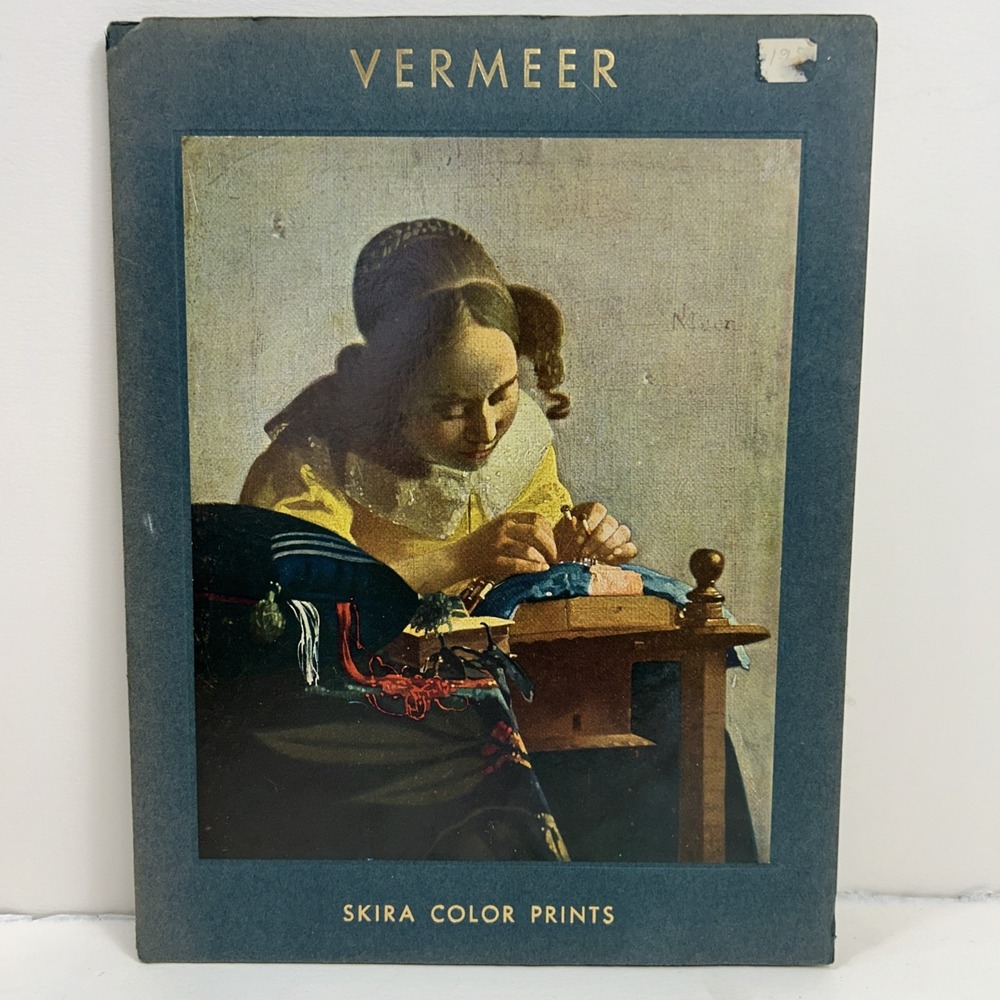 Skira Color Prints Vermeer Complete Lot Of 6 Prints